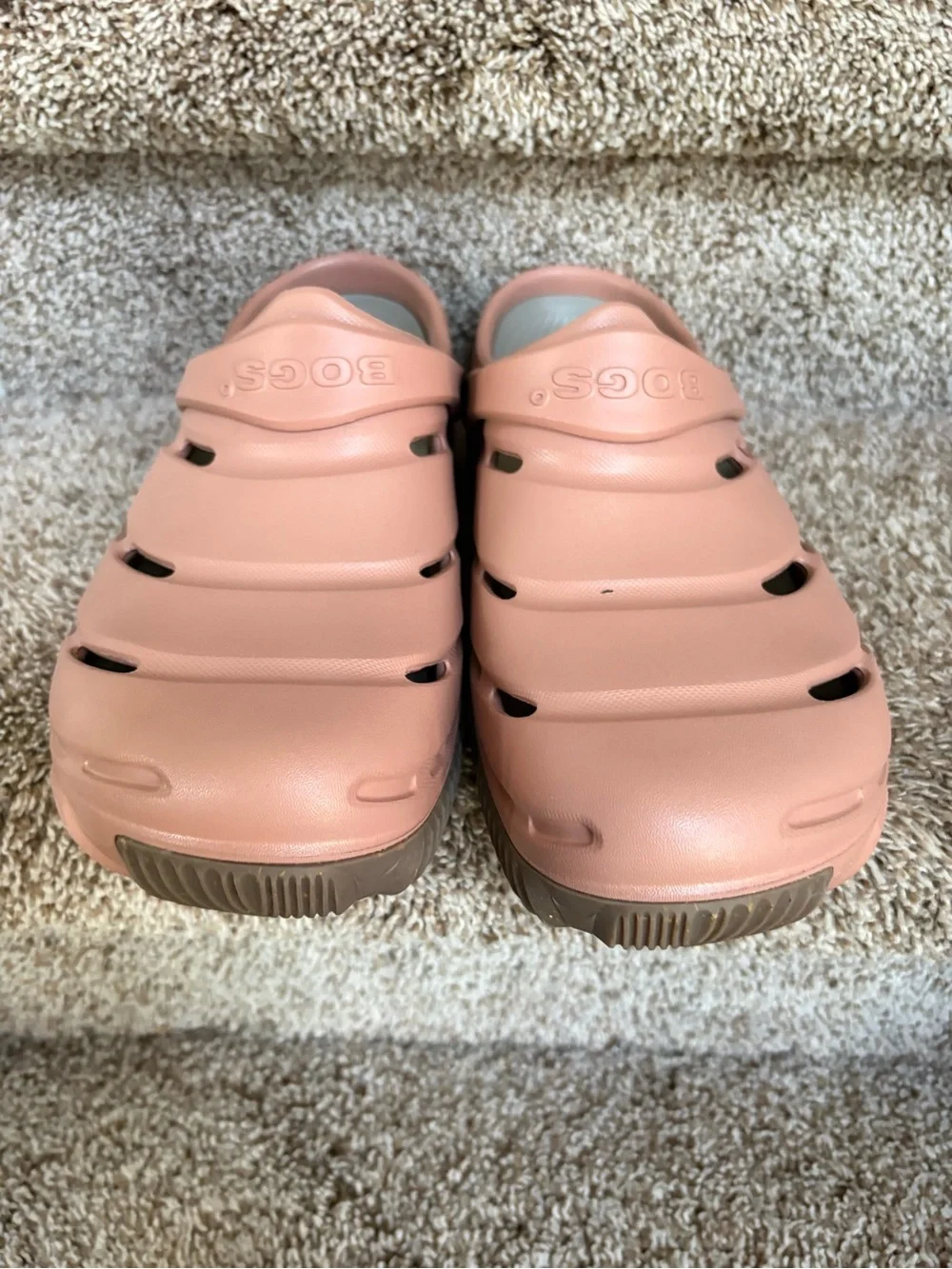 Boggs Boga Unisex Stewart Terracotta Slip On Waterproof Rubber Clog Sandals
